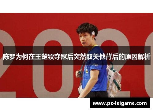 陈梦为何在王楚钦夺冠后突然取关他背后的原因解析 陈梦为何在王楚钦夺冠后突然取关他背后的原因解析